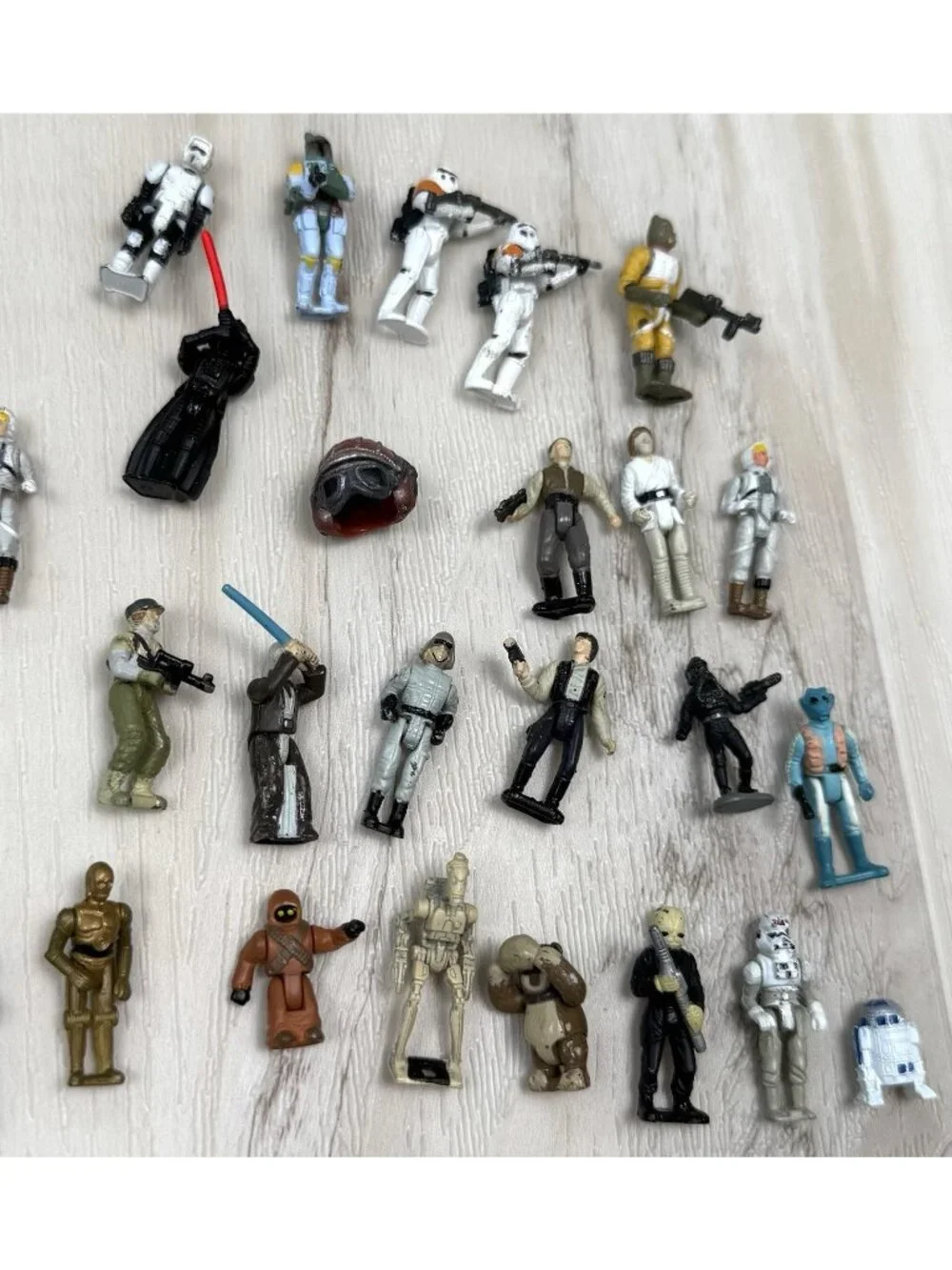 VTG 1995 Lot 48 Galoob STAR WARS Micro Machines ACTION FLEET Figures & Vehicles